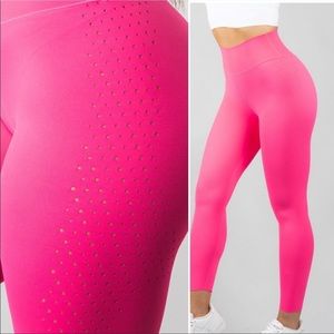 BuffBunny Vibes Laser Cut High Rise Leggings